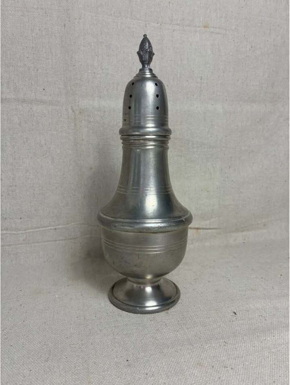 B. & M. Pewter Sugar Shaker Muffineer 7227